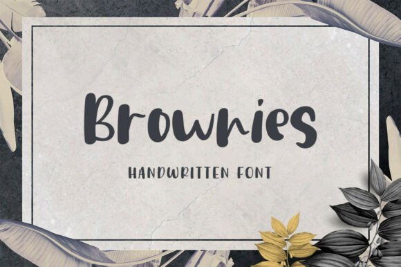 Brownies Font - Featured Image