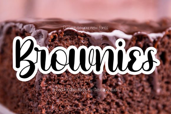 Brownies Font - Featured Image