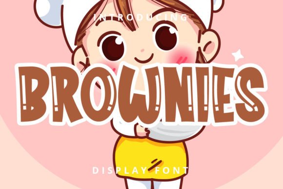 Brownies Font - Featured Image