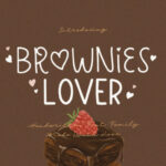 Brownies Lover Font - Featured Image