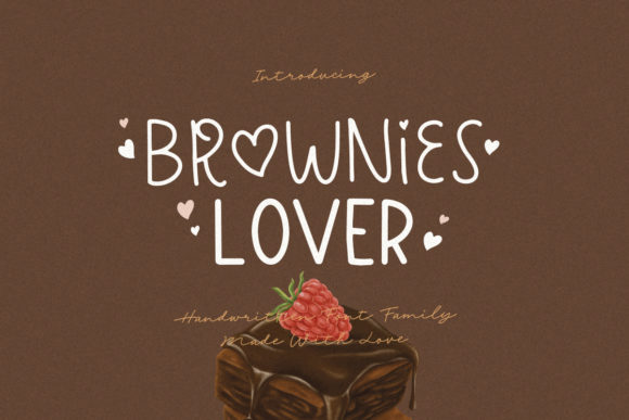 Brownies Lover Font - Featured Image