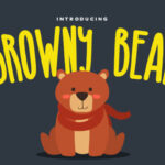 Browny Bear Font - Featured Image