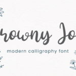 Browny Joy Font - Featured Image
