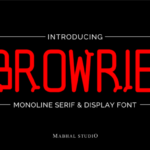 Browrie Font - Featured Image