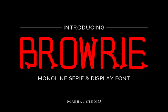 Browrie Font - Featured Image