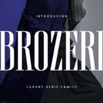 Brozeri Regular Font - Featured Image