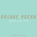 Bruane Brenn Font - Featured Image
