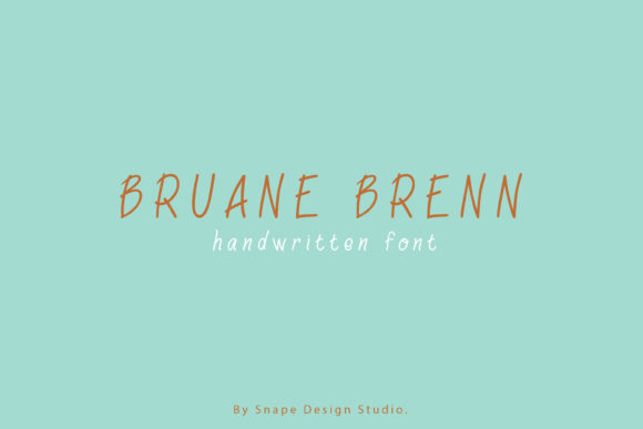 Bruane Brenn Font - Featured Image