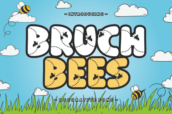 Bruch Bees Font Font - Featured Image
