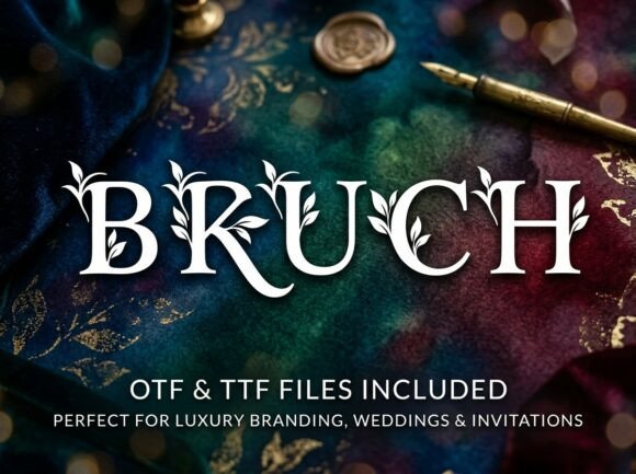 Bruch Font - Featured Image