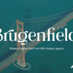 Brugenfield Font - Featured Image
