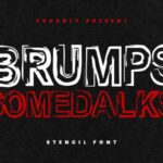 Brumps Somedalks Font - Featured Image