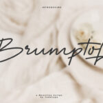 Brumptof Font - Featured Image