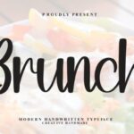 Brunch Font - Featured Image