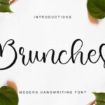 Brunches Font - Featured Image