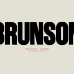 Brunson Font - Featured Image
