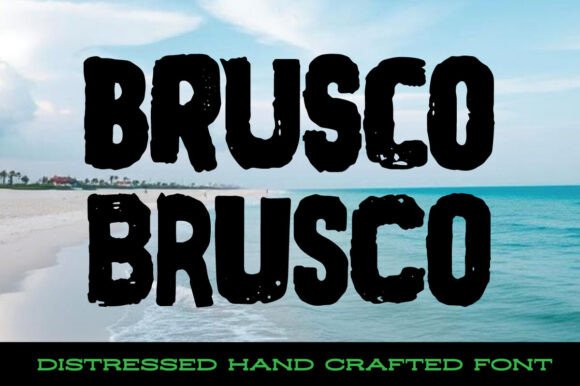Brusco Font - Featured Image