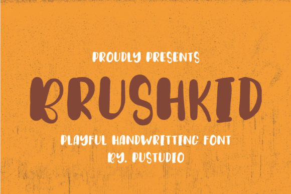 BrushKid Font - Featured Image