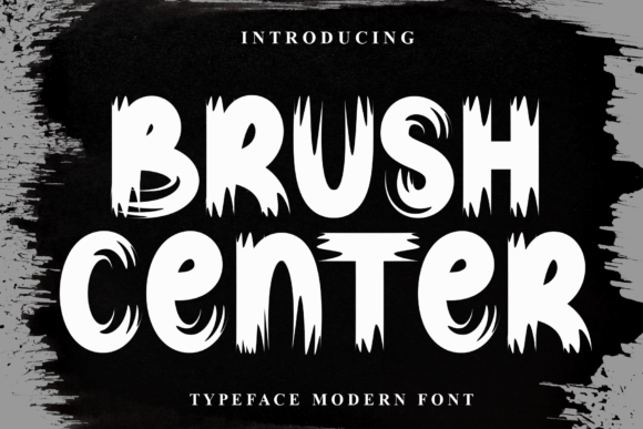 Brush Center Font - Featured Image