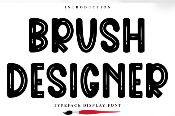Brush Designer Font - Featured Image