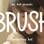 Brush Font - Featured Image