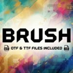 Brush Font - Featured Image