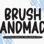 Brush Handmade Font - Featured Image