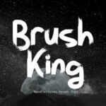 Brush King Font - Featured Image