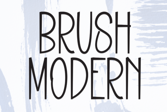 Brush Modern Font - Featured Image