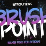 Brush Point Font - Featured Image
