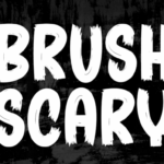 Brush Scary Font - Featured Image