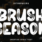 Brush Season Font - Featured Image