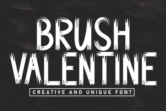 Brush Valentine Font - Featured Image
