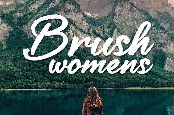 Brush Womens Font - Featured Image