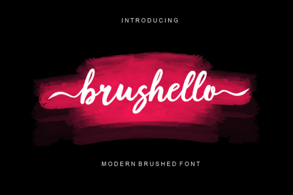 Brushello Font - Featured Image