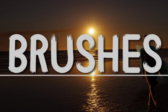 Brushes Font - Featured Image