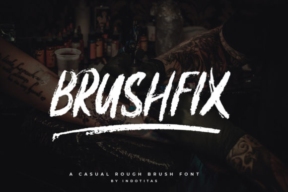 Brushfix Font - Featured Image