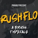 Brushflow Font - Featured Image