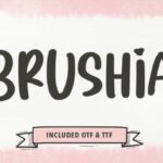 Brushia Font - Featured Image
