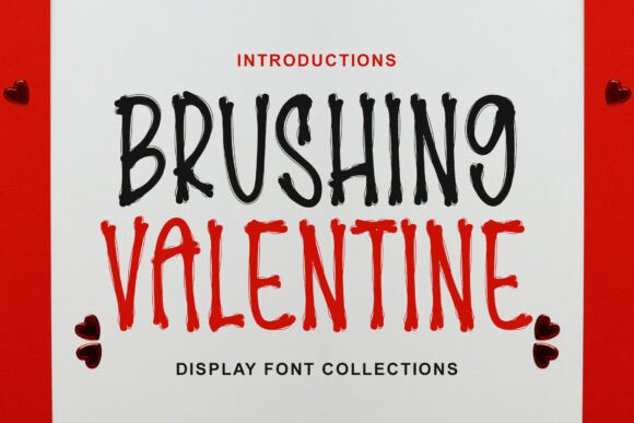 Brushing Valentine Font - Featured Image