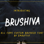 Brushiva Font - Featured Image