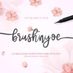 Brushnyoe Font - Featured Image