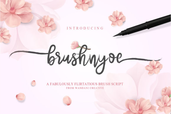 Brushnyoe Font - Featured Image