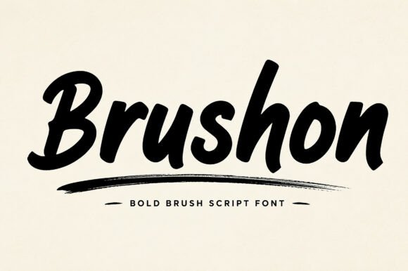 Brushon Font - Featured Image