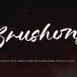 Brushong Font - Featured Image