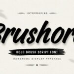 Brushora Font - Featured Image
