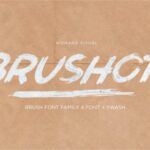 Brushot Family Font - Featured Image