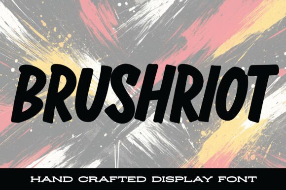 Brushriot Font - Featured Image