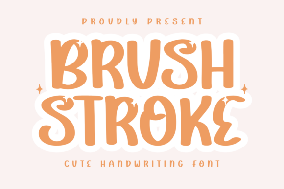 Brushstroke Font - Featured Image