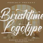 Brushtime Logotype Font - Featured Image